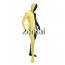 Full Body Yellow and Black Mixed Colors Spandex Lycra Zentai