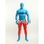 Spiderman Cyan and Orange Color Cosplay Zentai Suit