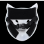 Anime Naruto Uzumaki Menma(Kamen no Otoko) Cosplay Resin Mask
