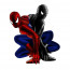 Black Amazing Spider-Man Kid Cosplay Zentai Suit