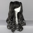 Black and White Blended Curly Pigtails 70cm Gothic & Punk Lolita Cosplay Wig  