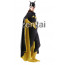 Black and Yellow Female Batman Spandex Lycra Zentai