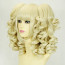 Blonde Curly Pigtails 45cm Princess Lolita Cosplay Wig
