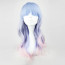 Blue and Pink Mixed Color 55cm Sweet Lolita Wave Wig