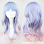 Blue and Pink Mixed Color 55cm Sweet Lolita Wave Wig