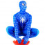 Blue and White Full Body Spiderman Zentai