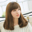 Brown Light 18in Side Bang Lovely Curly Hair Lolita Cosplay Wig