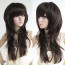 Brown Soft Wave  Doll Lolita Cosplay Wig