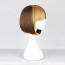 Chocolate and Blonde Two Tone Short Bob 30cm Lolita Cosplay Wig