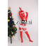 Christmas Santa Claus Red Cosplay Costume Zentai Suit 