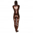 Coffee Shiny Metallic Full body Zentai