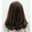 Dark Brown 19in Side Bang Lovely Curly Hair Lolita Cosplay Wig