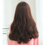 Dark Brown 24in Side Bang Long Curly Hair Lolita Cosplay Wig