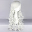 Fallen Angel Light Gray Loose Curls Gothic Lolita Cosplay Wig