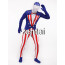 Full Body American Flag Spandex Lycra Zentai