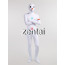 Full Body White Bird Spandex Lycra Zentai Suit 