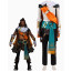 Game League of Legends(LOL) Akshan Cosplay Costume