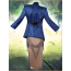 Game Path to Nowhere Vautour Bleu Cosplay Outfit