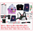 Game Valorant Clove Cosplay Outfit Bag & Wig