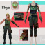 Game Valorant Skye Cosplay Outfit 