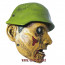 GRP Mask CS Protective Mask World War II Soldiers Zombie Mask Glass Fiber Reinforced Plastics Mask