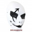 GRP Mask Dance MelbourneShuffle Cosplay Mask CS Mask Glass Fiber Reinforced Plastics Mask