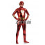 Halloween Flashman Full Body Shiny Metallic Zentai Suit