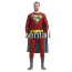 Red Superman Full Body Spandex Lycra Zentai Suit 