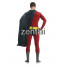 Red Superman Full Body Spandex Lycra Zentai Suit 