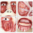 Halloween Shingeki no Kyojin Latex Mask Attack On Titan Cosplay Mask