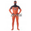 Spiderman Black and Orange Color Cosplay Zentai Suit