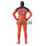 Spiderman Black and Orange Color Cosplay Zentai Suit