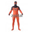 Spiderman Black and Orange Color Cosplay Zentai Suit