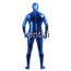 Spiderman Blue Color Shiny Metallic Cosplay Zentai Suit