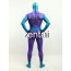 Spiderman Cyan and Purple Color Cosplay Zentai Suit