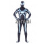 Spiderman Full Body Cyan and Black Zentai Suit