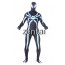 Spiderman Full Body Cyan and Black Zentai Suit