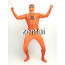 Spiderman Orange Color Cosplay Zentai Suit