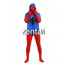 Spiderman Red Color Full Body Cosplay Zentai Suit