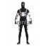 Halloween Spiderman White and Black Zentai Suit