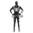 Halloween Spiderman White and Black Zentai Suit