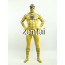  Spiderman Yellow Color Cosplay Zentai Suit