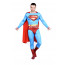 Halloween Superman Full Body Spandex Lycra Blue Zentai Suit 