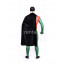 Superman Full Body Spandex Lycra Green and Red Zentai Suit