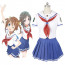 High School Fleet Cosplay Costume ミケちゃん Misaki Akeno Costume School Uniforms