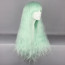 Hime Cut Mint Long Sweet Lolita Wavy Cosplay Wig