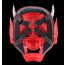 Japanese Noh Prajna Cosplay Mask