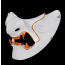 Japanese Samurai Half-face Prajna Cosplay Mask