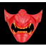Japanese Samurai Half-face Prajna Cosplay Mask