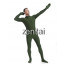 Man's Full Body ArmyGreen Color Spandex Lycra Zentai